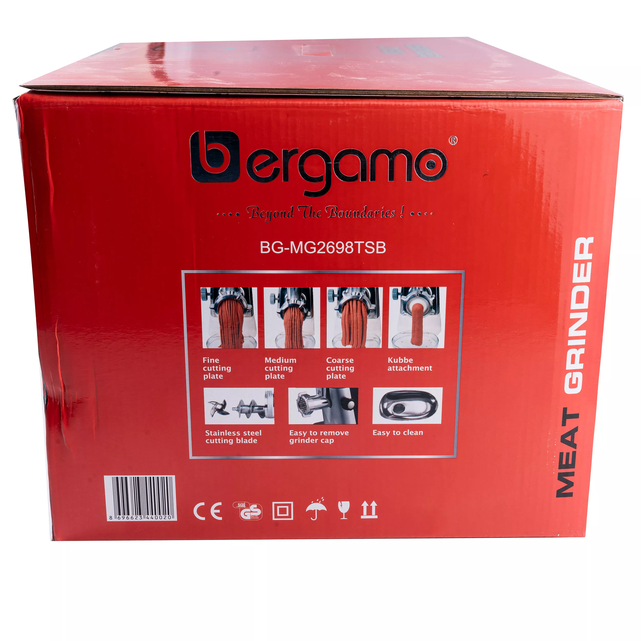 چرخ گوشت برگامو مدل MG2698TSB