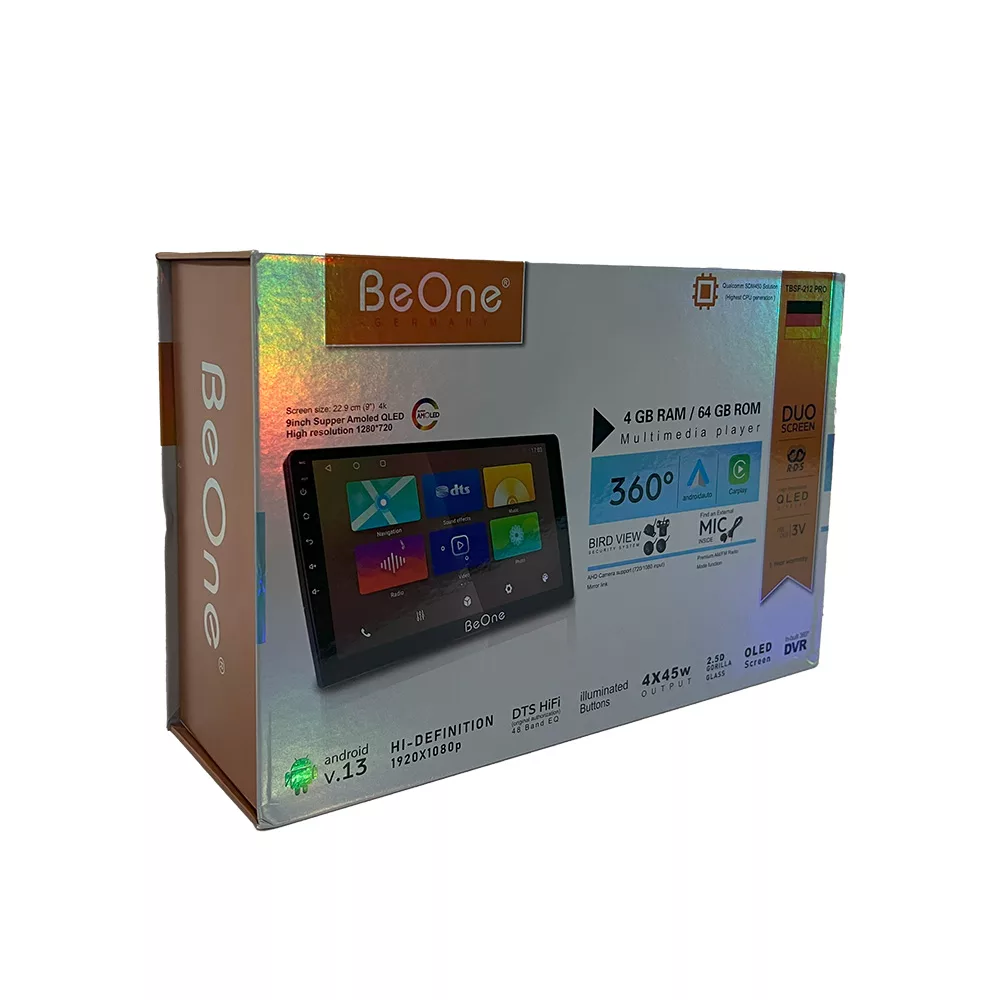 مانیتور خودرو بی وان مدل TBSF-212 PRO