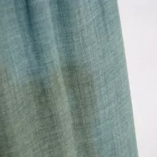 شلوار زنانه مدل بگ نخ شانتون کمر کش رنگ سبز