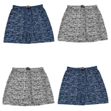 شورت پادار مردانه پوشاک ناطقیان مدل سوپر نخ پنبه مجموعه 4 عددی