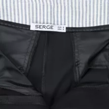 شلوار راسته زنانه سرژه مدل 208440 رنگ مشکی