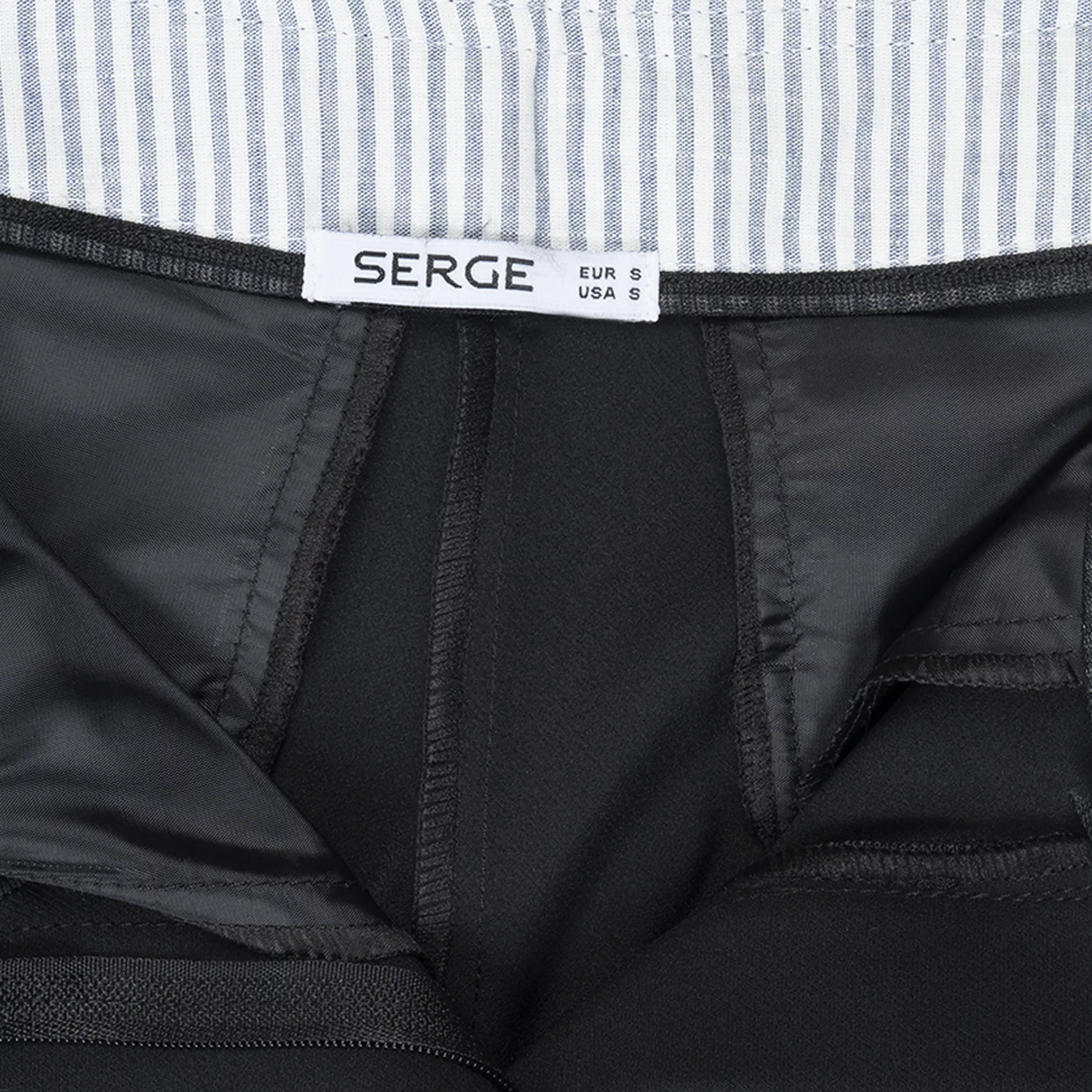 شلوار راسته زنانه سرژه مدل 208440 رنگ مشکی