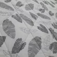 لحاف کرسی سندس مدل برگ کاغذی کد F401 سایز 300x300 سانتی متر