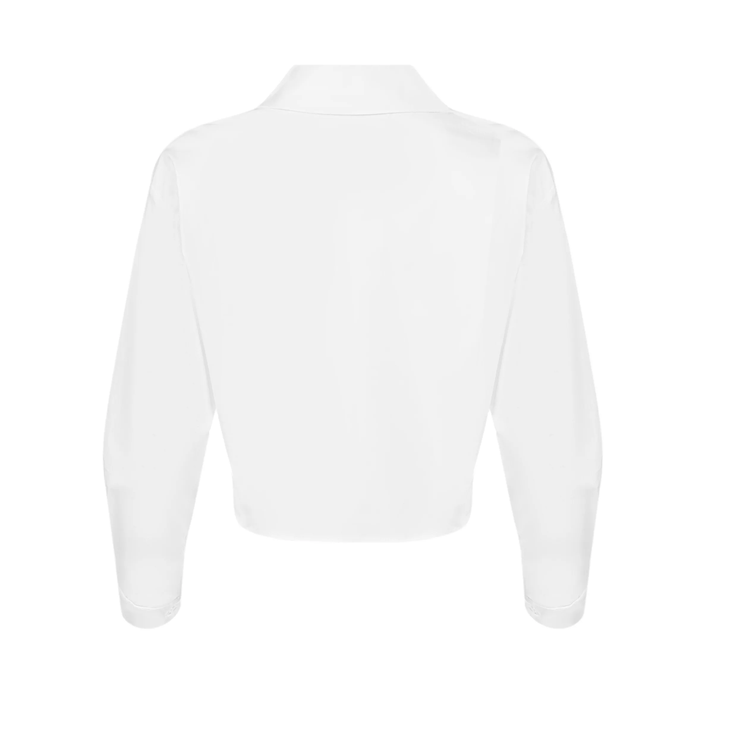 شومیز آستین بلند یقه انگلیسی زنانه سرژه مدل 207371 رنگ سفید