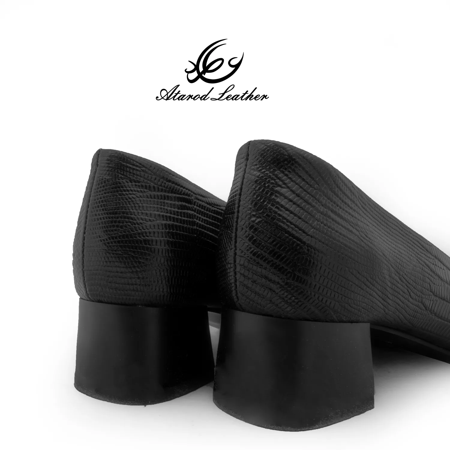 کفش زنانه چرم عطارد مدل چرم طبیعی کد SH292
