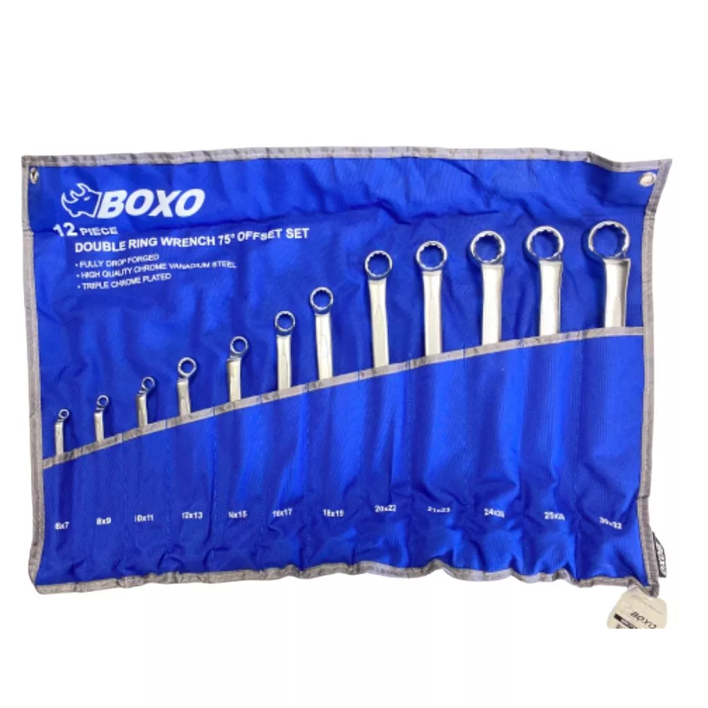 آچار دو سر رینگی بوکسو مدل WR1730-12B مجموعه 12 عددی