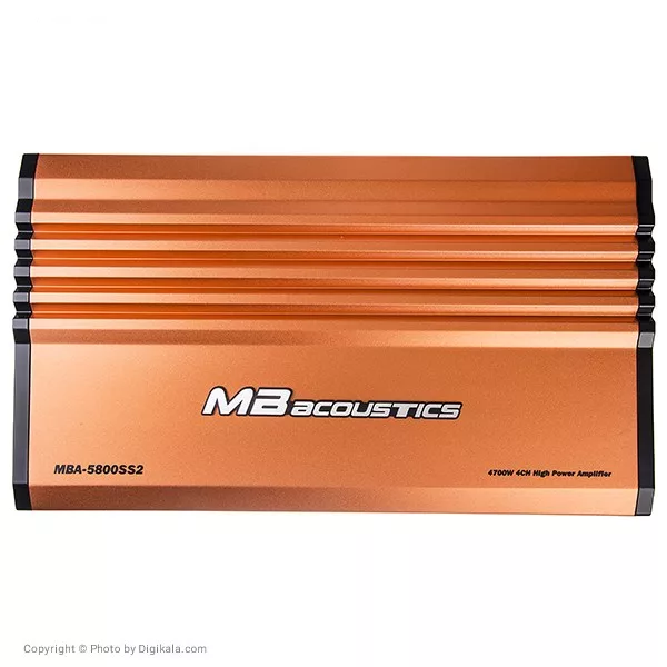 آمپلی‌ فایر خودرو ام‌ بی آکوستیکس مدل MBA-5800SS2