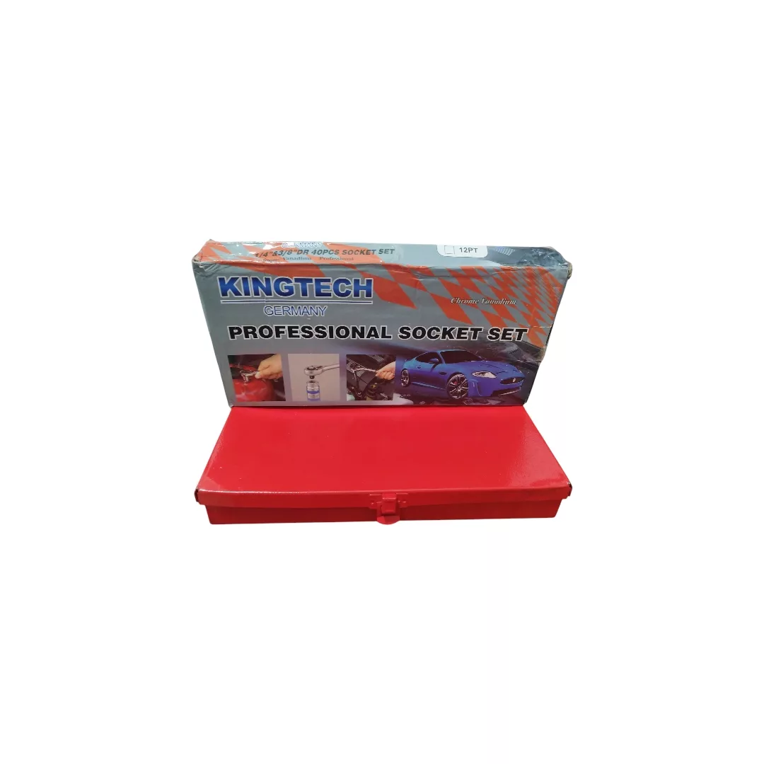 آچار و سری بکس کینگ تک مدل PT40PC مجموعه 40 عددی