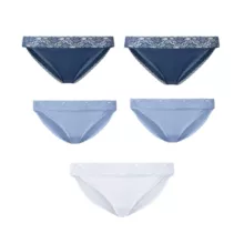 شورت زنانه اسمارا مدل نخی دانتل مجموعه ۵ عددی