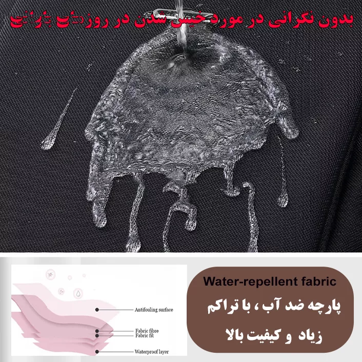 کوله پشتی لپ تاپ چینلو کد 5283 مناسب برای لپ تاپ 14.1 تا 15.6 اینچی