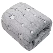 پتو مسافرتی مدل شبنما ستاره دنباله دار سایز 150×210 سانتی متر