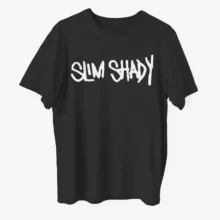 تی شرت آستین کوتاه مردانه مدل رپی البوم اسلیم شیدی امینم z072