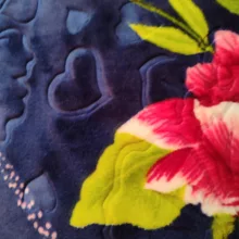 پتو گلبافت مدل برتر گلدار کد 110 سایز 220x160 سانتی متر