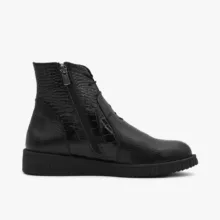 نیم بوت زنانه چرم تهران مدل H8