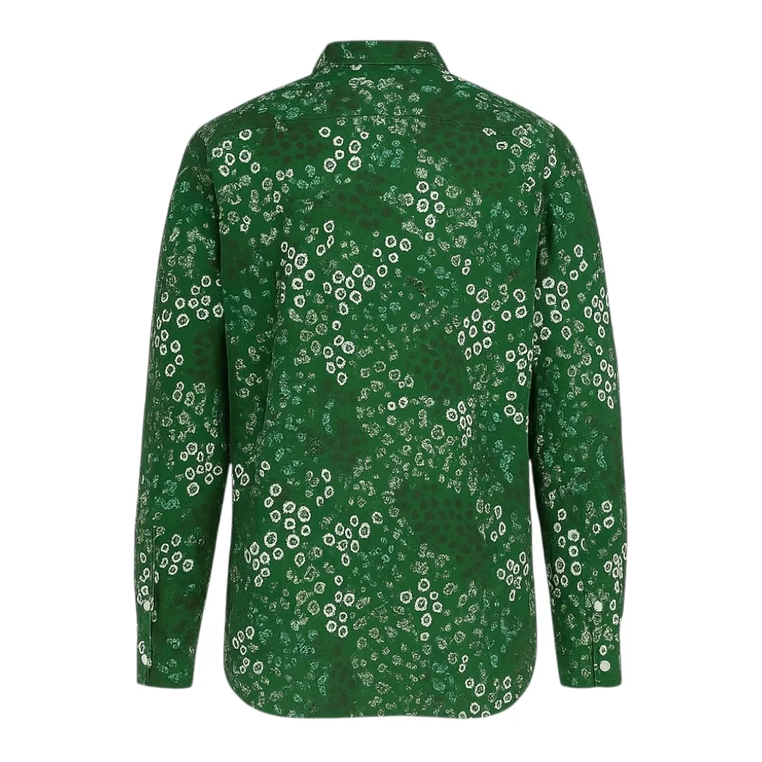 شومیز آستین بلند یقه برگردان زنانه مدل آماندیس AM068