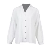 شومیز آستین بلند زنانه سرژه مدل 207370 رنگ سفید