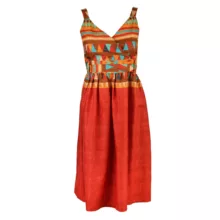 پیراهن یقه هفت زنانه مدل MDSS-AU4988