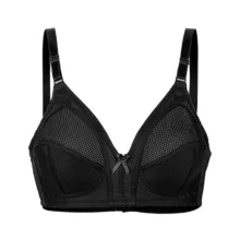 سوتین زنانه لین مدل بدون فنر کد 4680-405 رنگ مشکی