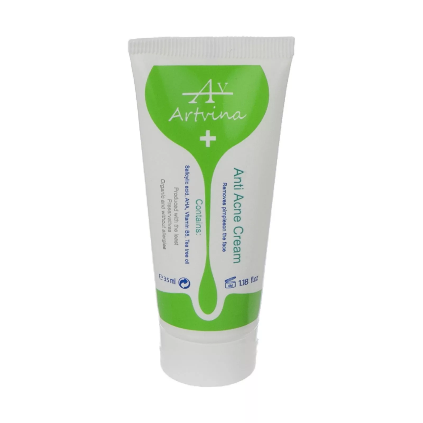 کرم ضد جوش آرت وینا مدل رآکوتان حجم 35 میلی لیتر