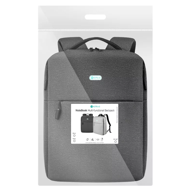 کوله پشتی لپ تاپ کوتتسی مدل NoteBook Multi-Functional Backpack Hemp 14011-HG مناسب برای لپ تاپ 16 اینچی