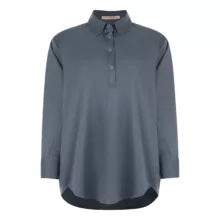 بلوز آستین بلند زنانه پاتن جامه مدل جلوبسته 102231030140842 نخی