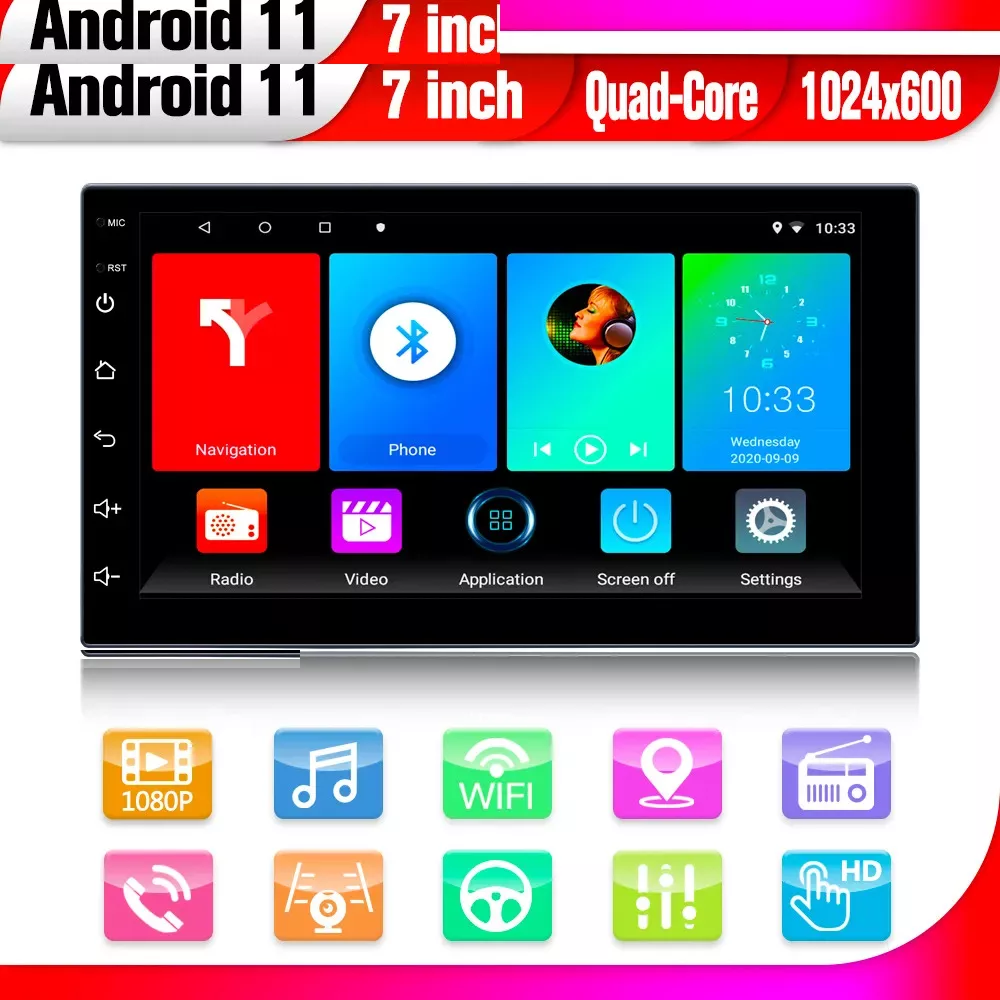 مانیتور خودرو مدل Jmance 1080 اندروید 7 اینچ