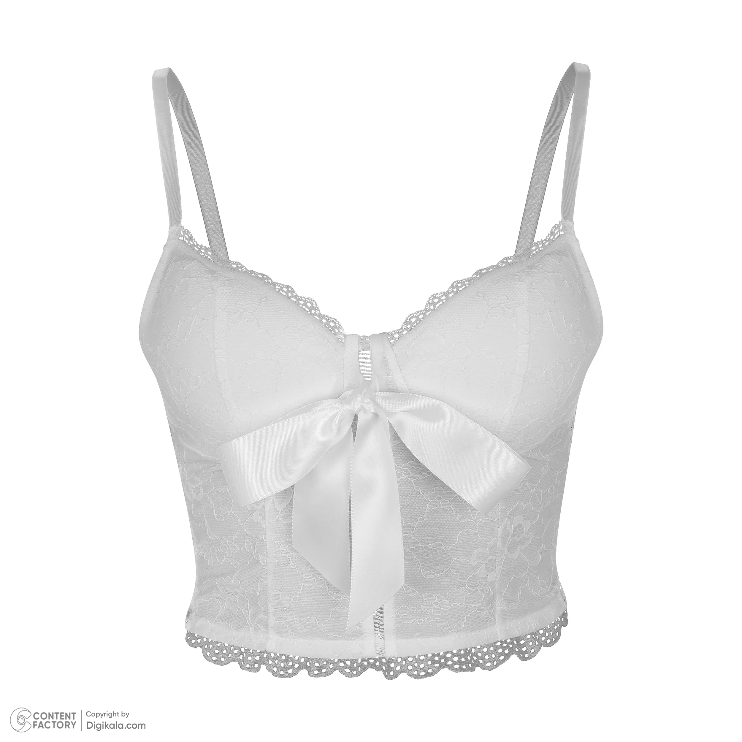 نیم تنه زنانه مدل 36039 رنگ سفید