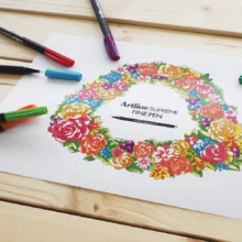 روان نویس آرت لاین مدل SUPREME مجموعه 20 عددی
