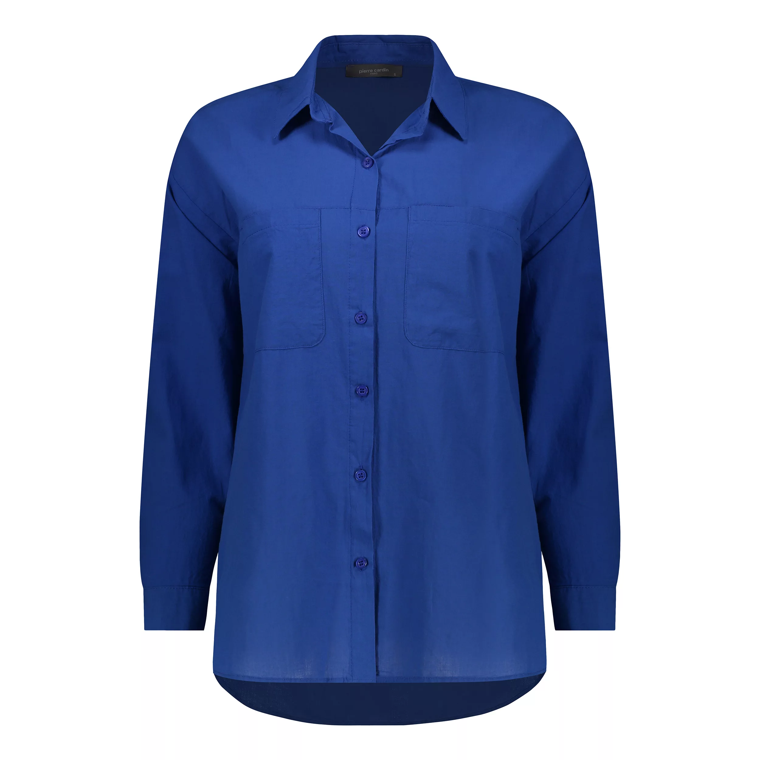 بلوز آستین بلند زنانه پیر کاردین مدل 9212102 رنگ آبی