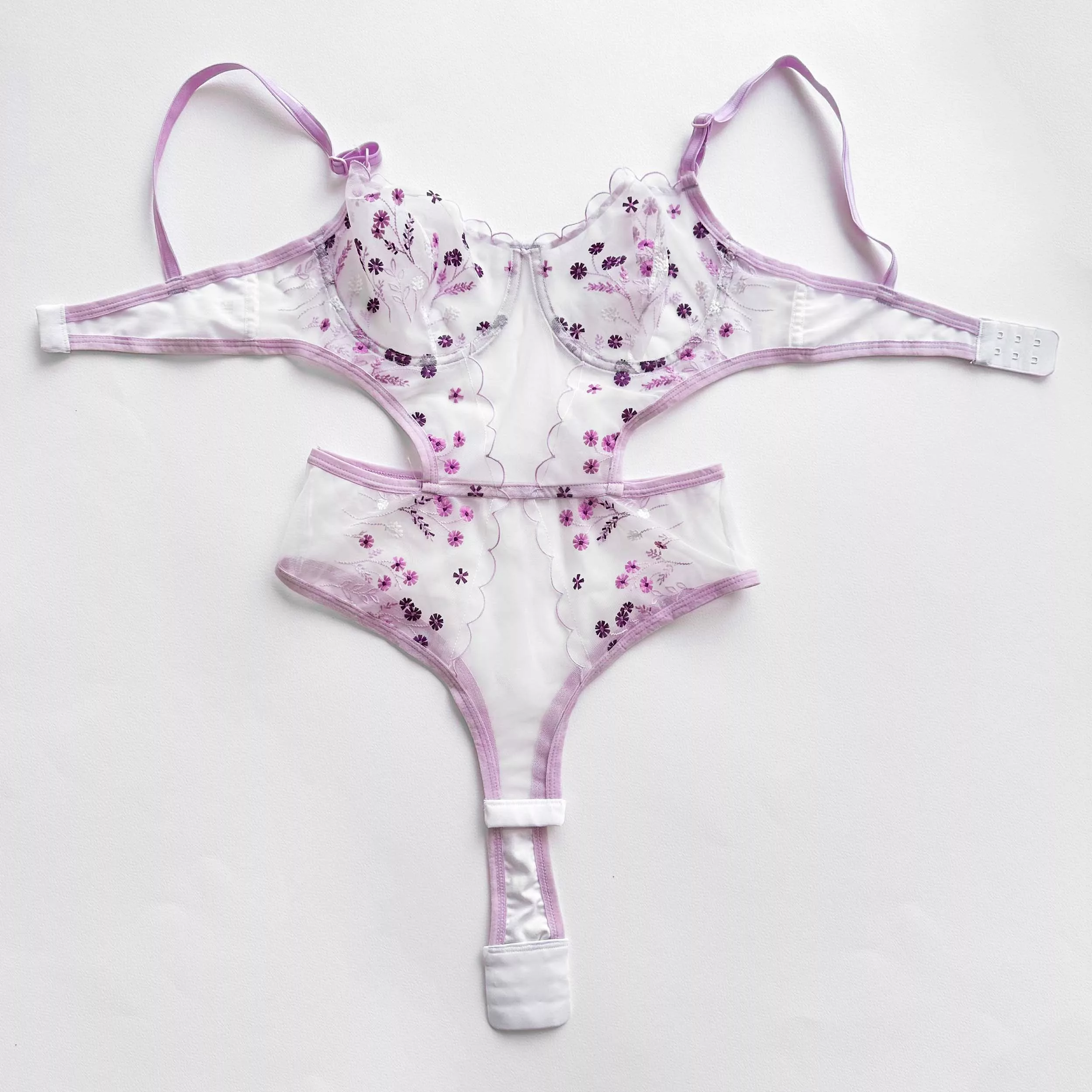 لباس خواب زنانه نوشه پوش مدل توری