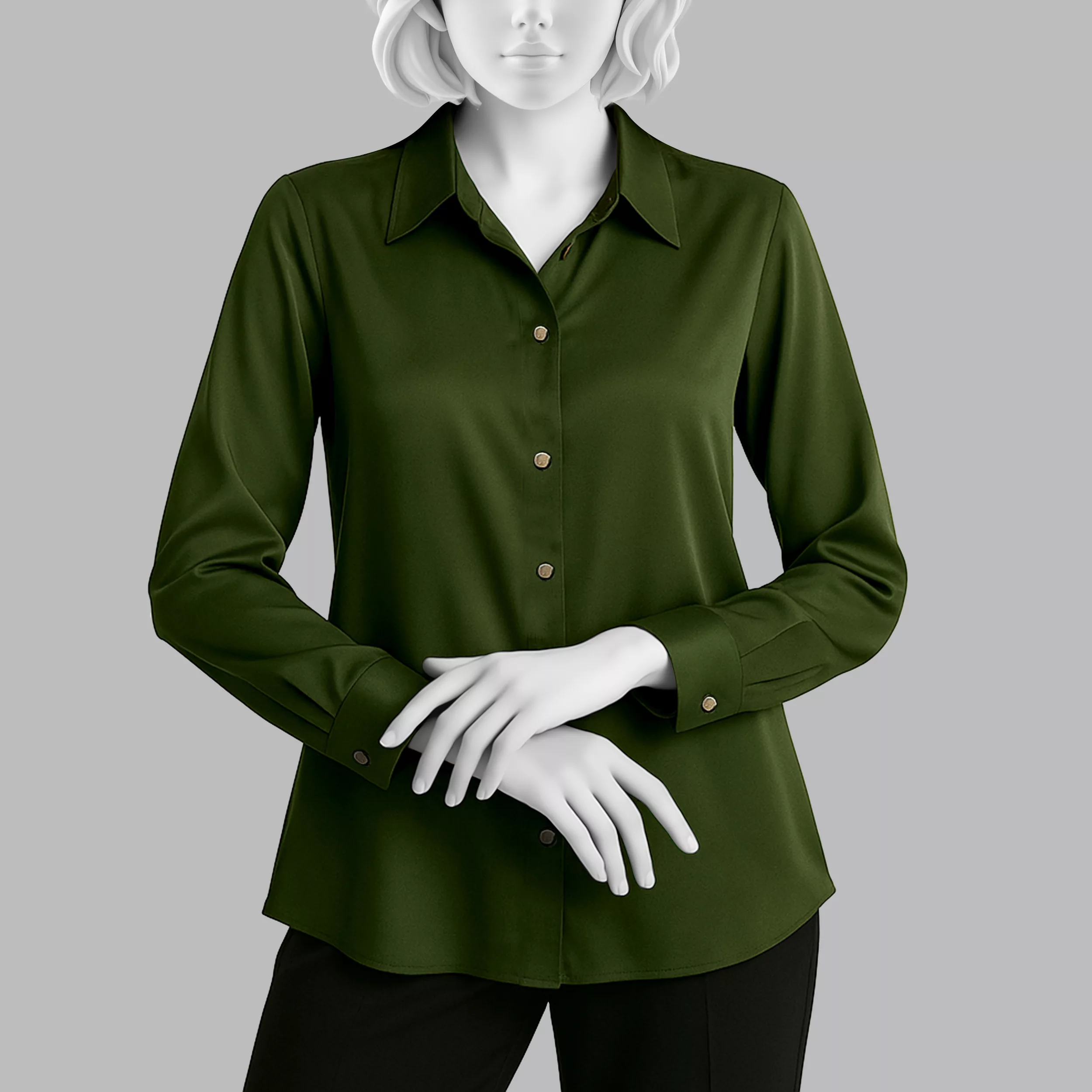 شومیز آستین بلند زنانه مدل st-sa