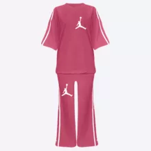 ست تی شرت آستین کوتاه و شلوار زنانه مدل جاسمین کد 17 رنگ قرمز