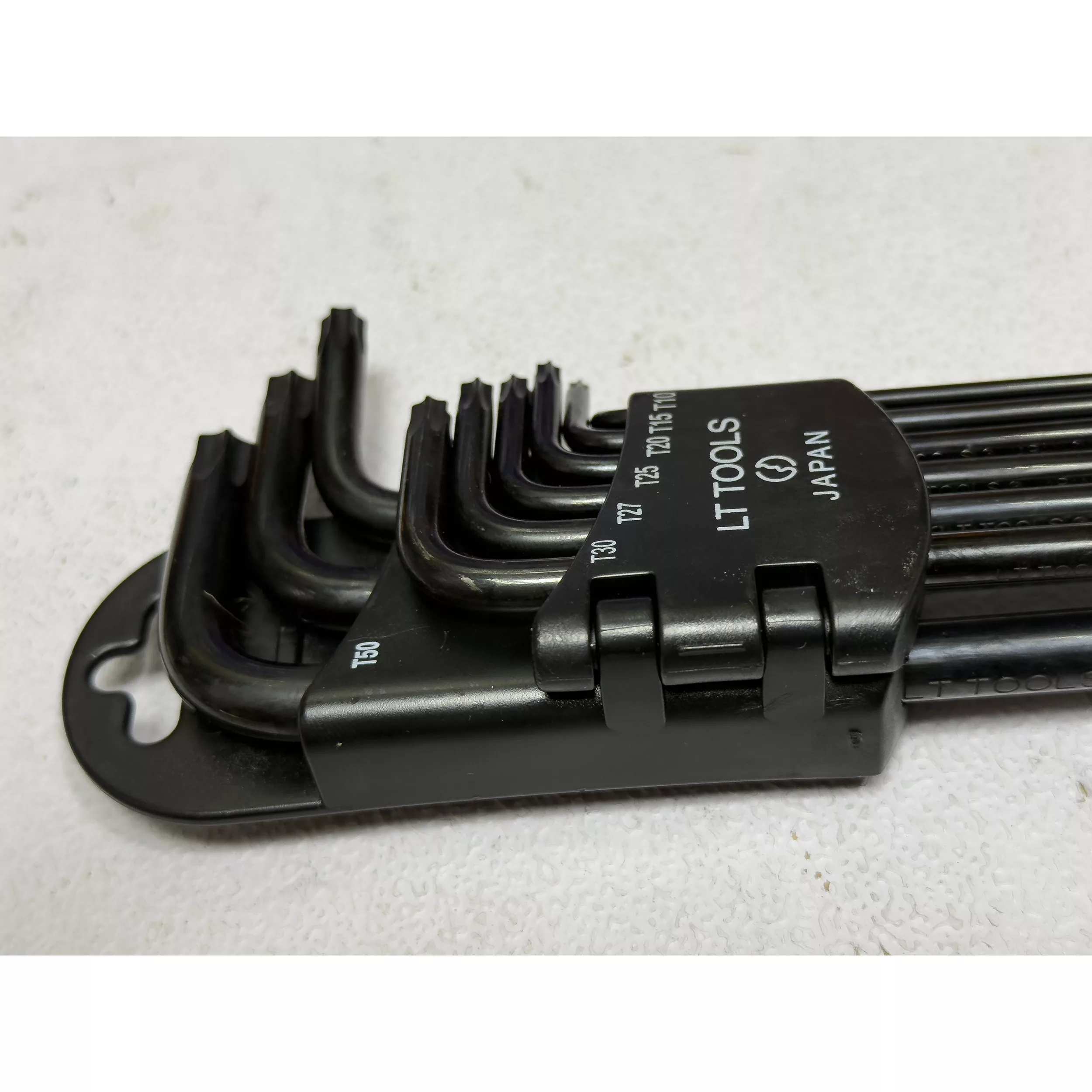 آچار آلن لایت مدل فوق بلند کد SMT-LIGHT-JAPAN--EXTRA LONG-T10-T50 مجموعه 9 عددی
