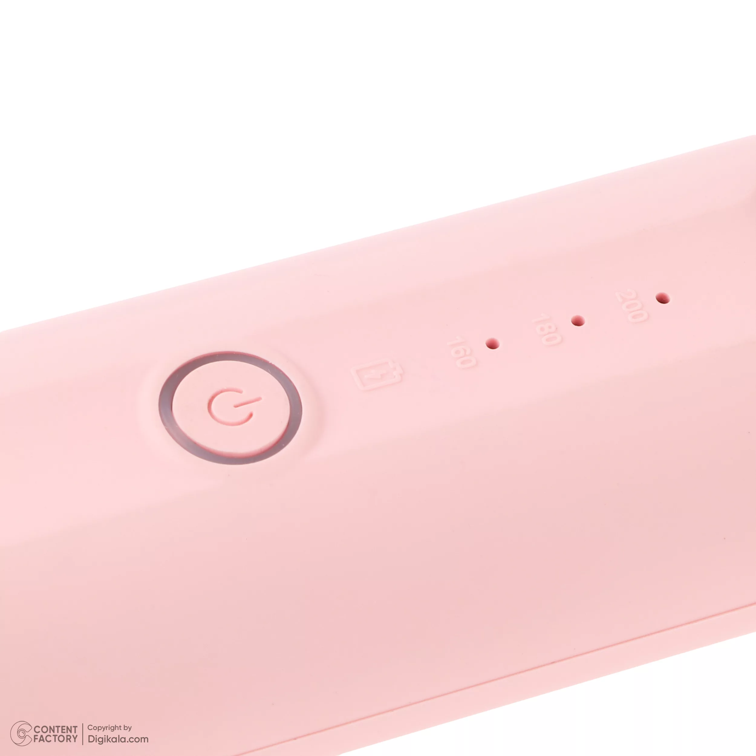 برس حرارتی مدل بی‌سیم کد S7، با صفحات متوسط از جنس سرامیک، دارای شانه و دو عدد کلیپس، گستره دما 180 تا 200 درجه سانتیگراد، به همراه کابل USB پنجاه سانتی‌متری