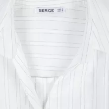 شومیز آستین بلند زنانه سرژه مدل 207370 رنگ سفید