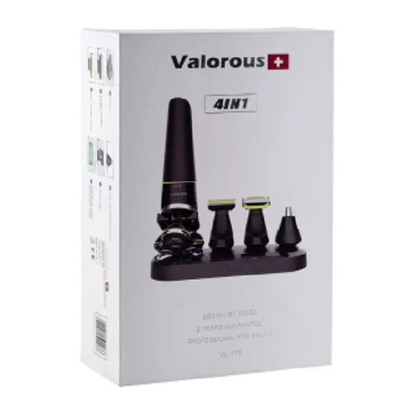 ست ماشین اصلاح موی صورت و بدن شارژی والوروس مدل VL-115