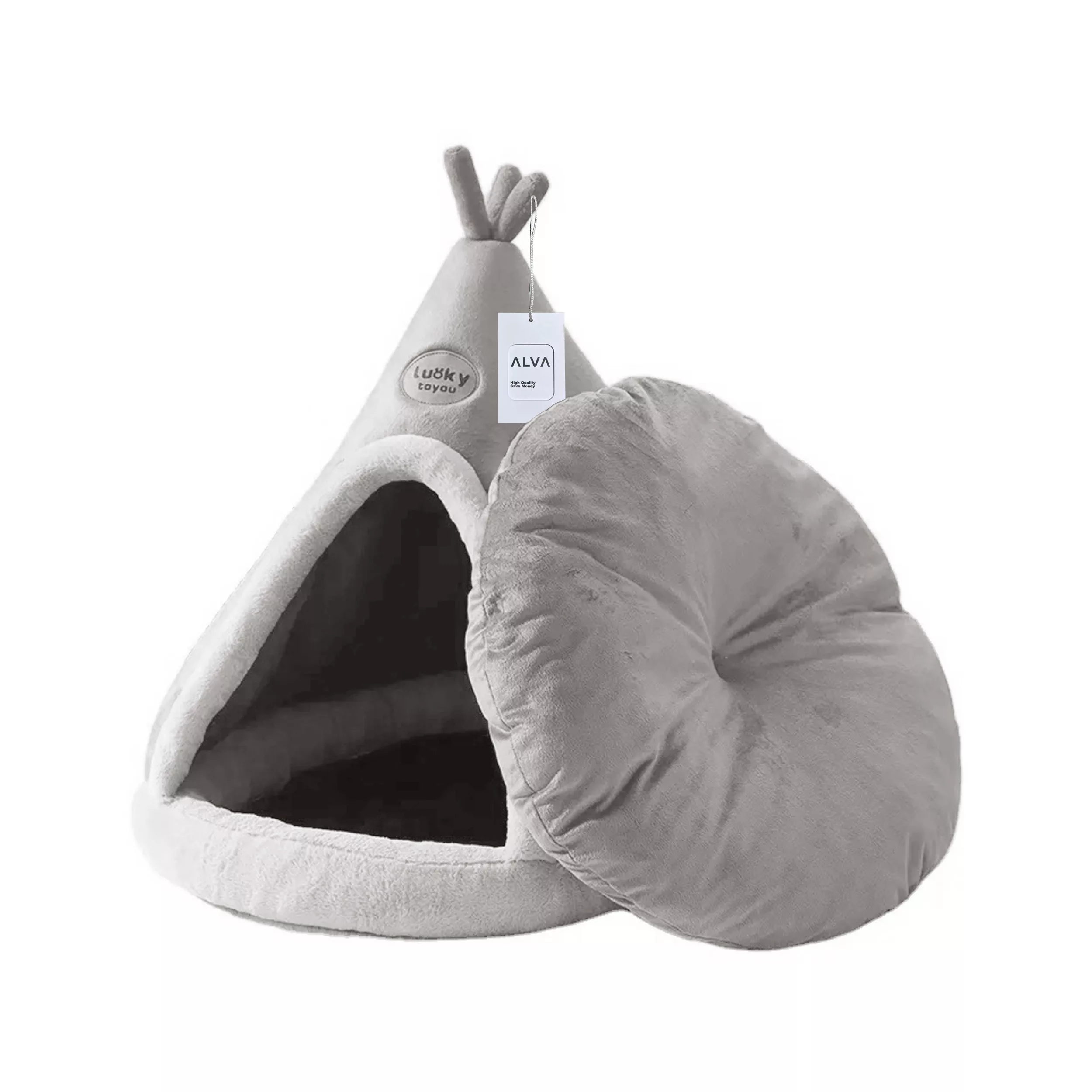 جای خواب سگ و گربه آلوا مدل Redskin-Gr