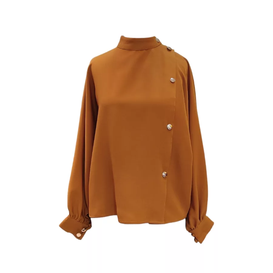 شومیز زنانه مدل دکمه بغل کد 222