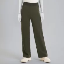 شلوار بافت زنانه نیزل مدل 9553 رنگ سبز