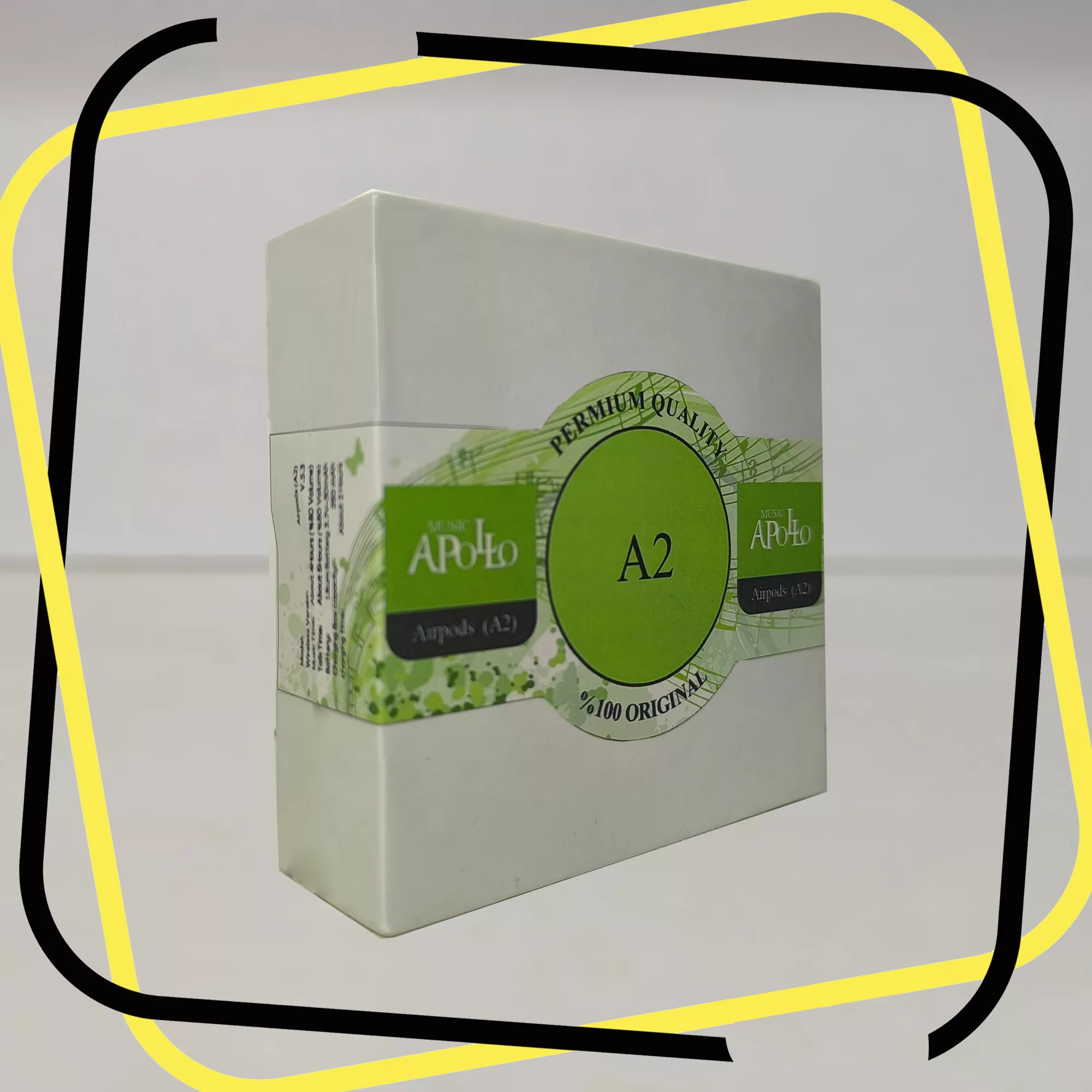 هدفون بلوتوثی موزیک آپولو مدل TWSA2 SECURE