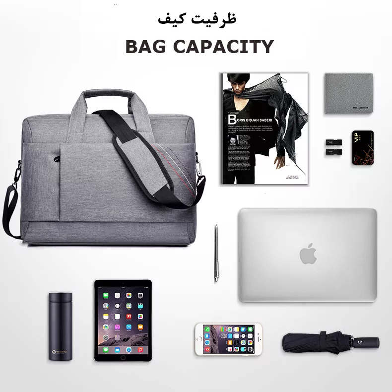 کیف لپ تاپ کد 032 مناسب برای لپ تاپ 15.6 اینچی