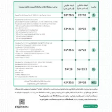 کاور لپ تاپ پِروین مدل LC-31 مناسب برای لپ تاپ 14 اینچی