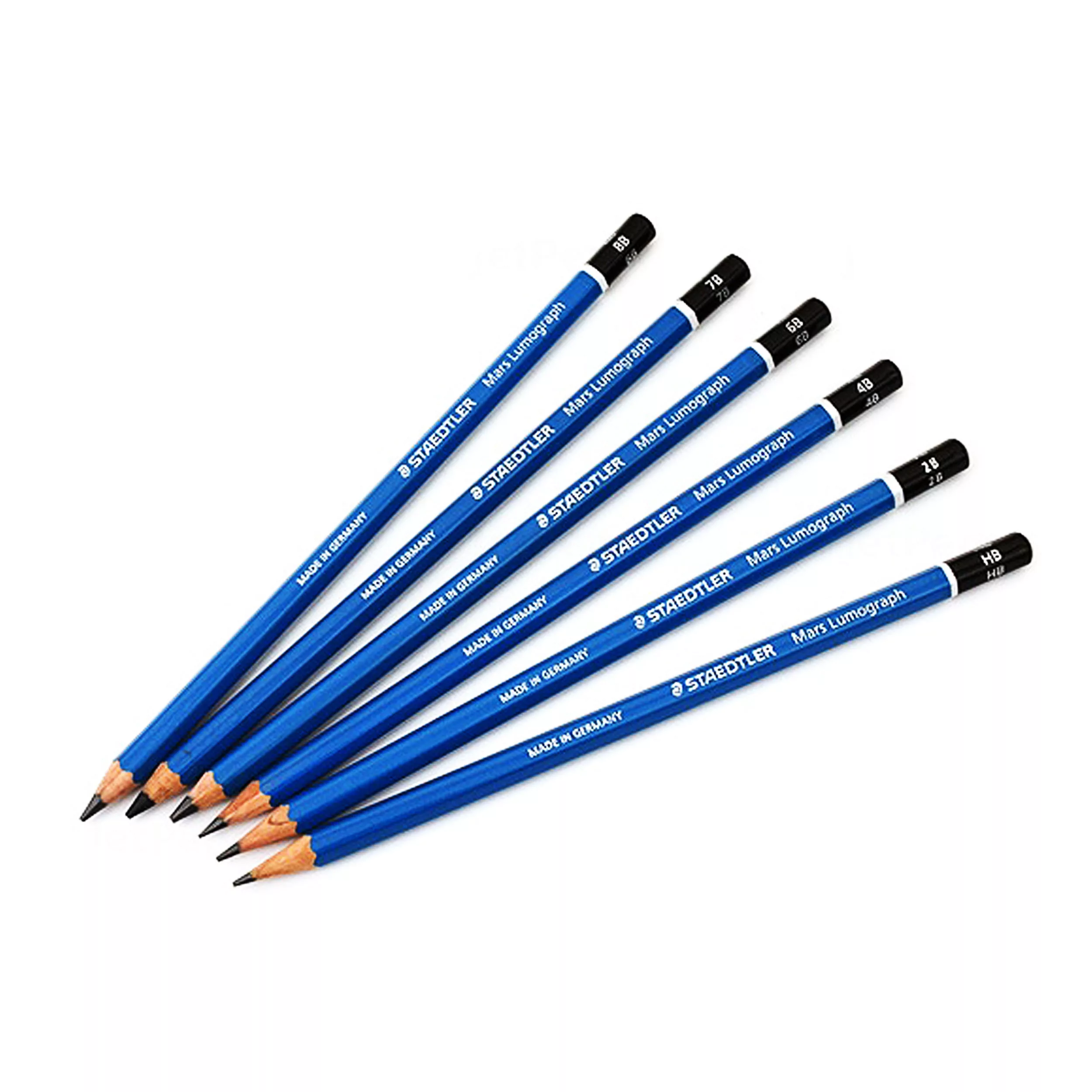 مداد طراحی استدلر مدل مارس لوموگراف بسته 6 عددی