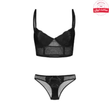 ست شورت و سوتین زنانه ان بی بی مدل 4761 رنگ مشکی