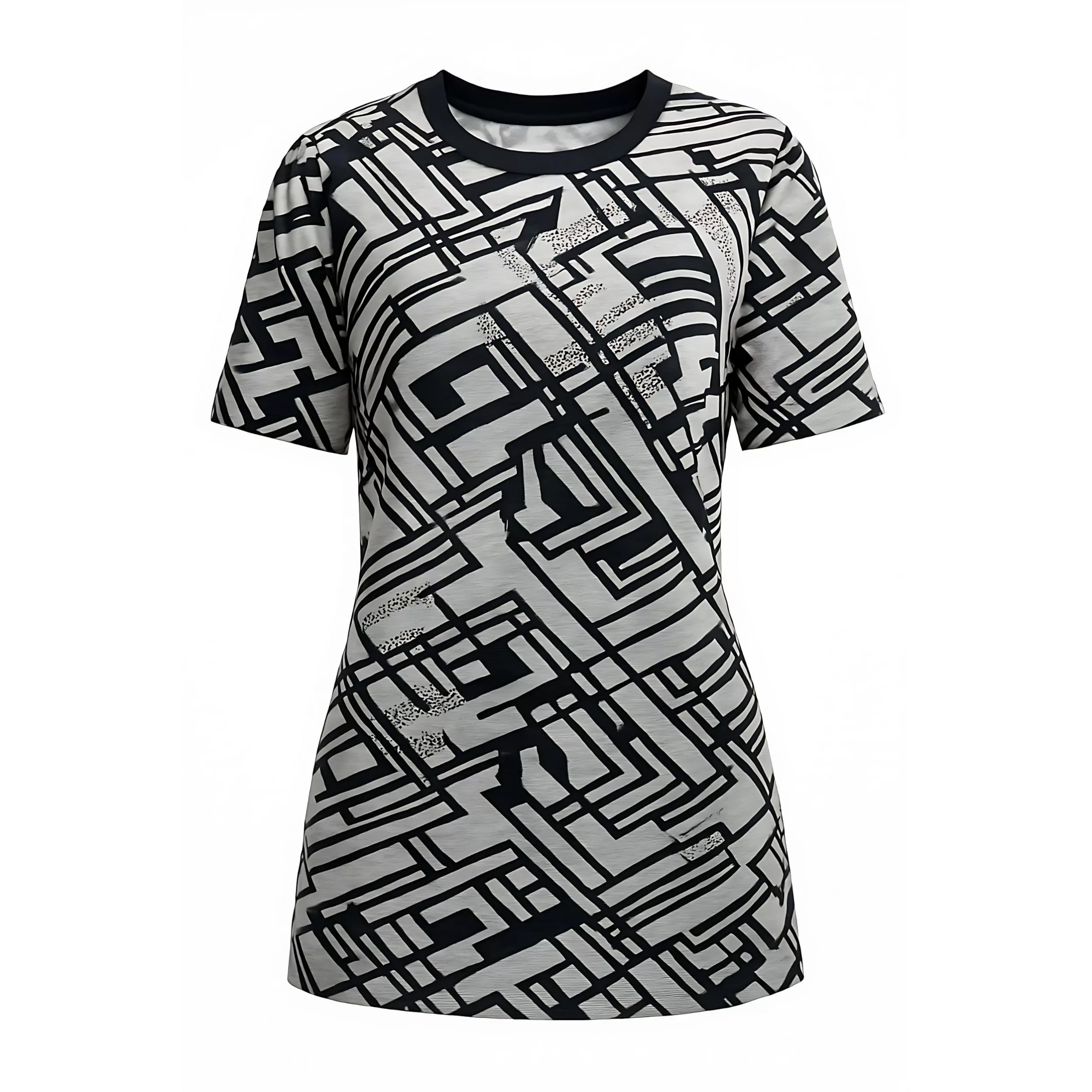 تیشرت آستین کوتاه زنانه مدل 112396