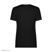 تی‌شرت آستین کوتاه زنانه پیر کاردین مدل 5212061 رنگ مشکی