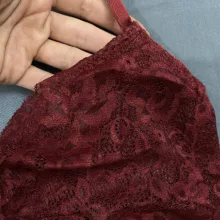 نیم‌تنه زنانه اسنوکس مدل 0609 رنگ زرشکی