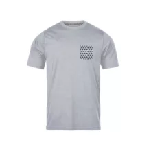 تی شرت آستین کوتاه مردانه رانژ مدل جیب دار 23RA03 – 009 رنگ طوسی