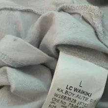 تی شرت آستین کوتاه زنانه ال سی وایکیکی مدل فیت اسلیم ضد باکتری