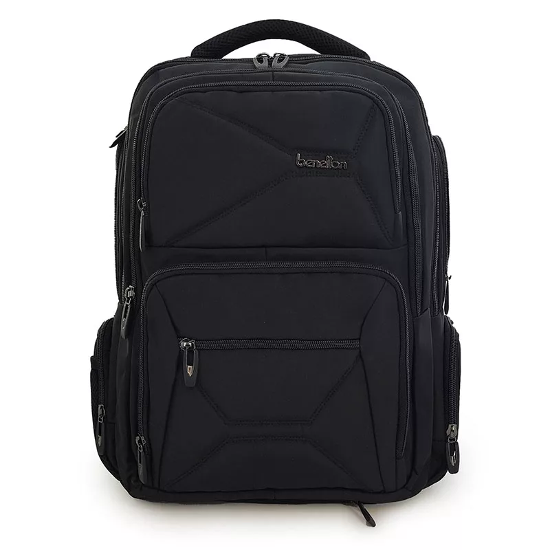 کوله پشتی لپ تاپ بنتون مدل 4611 مناسب برای لپ تاپ 14.1 تا 15.6 اینچی